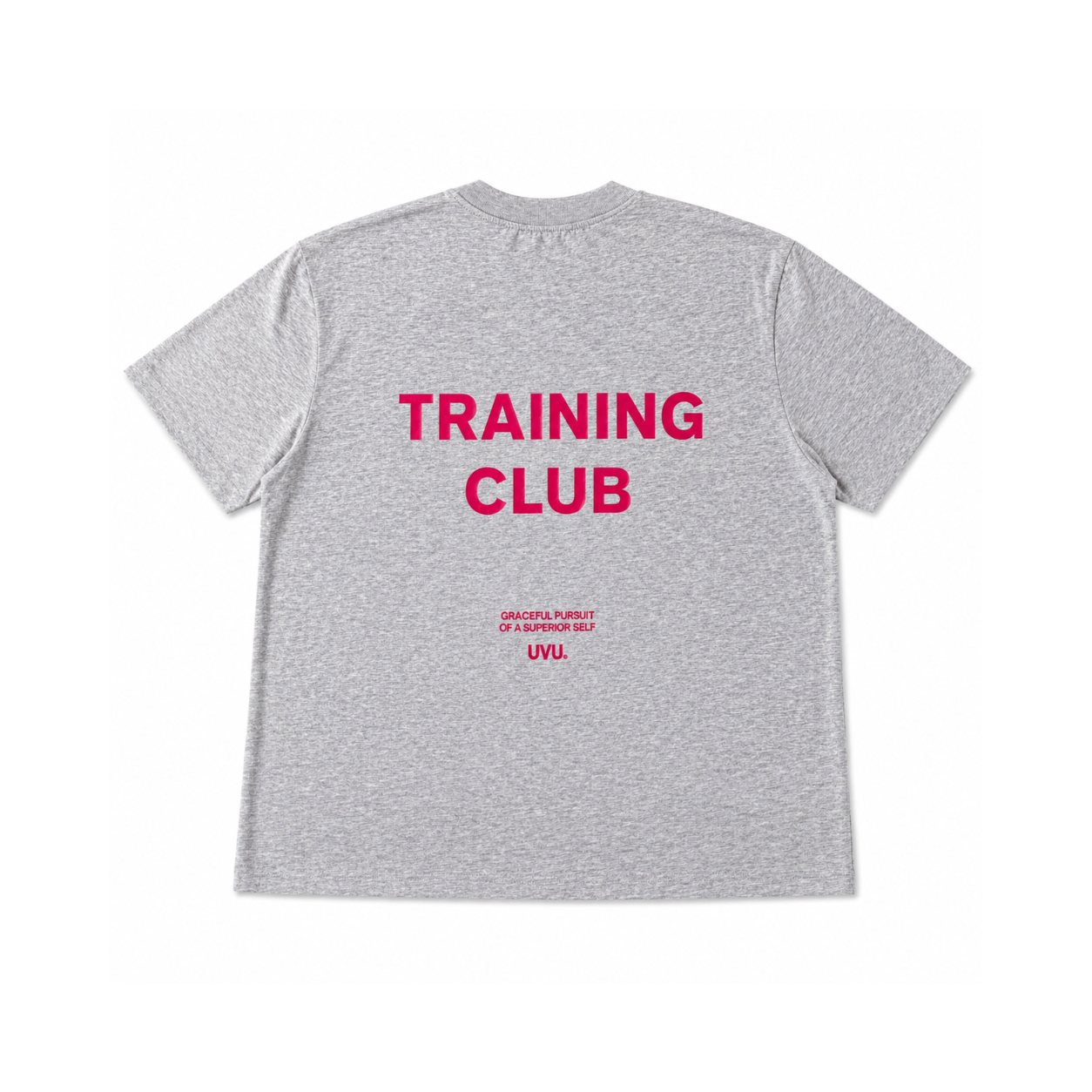 UVU Training Club Graphic T-Shirt – Grey & Pink