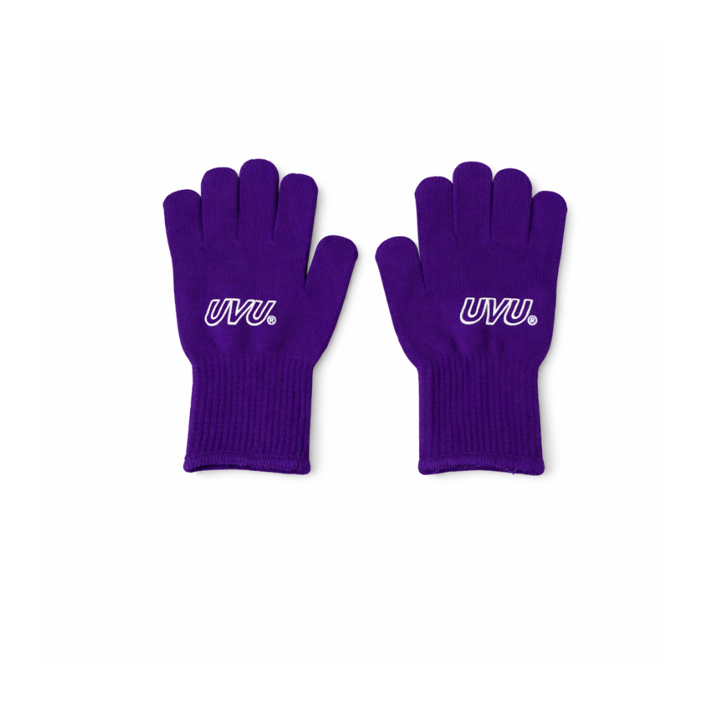UVU Knit Gloves (Purple)