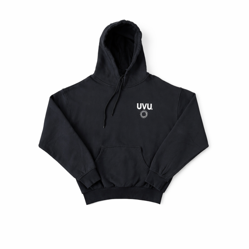 UVU Essential Black Hoodie