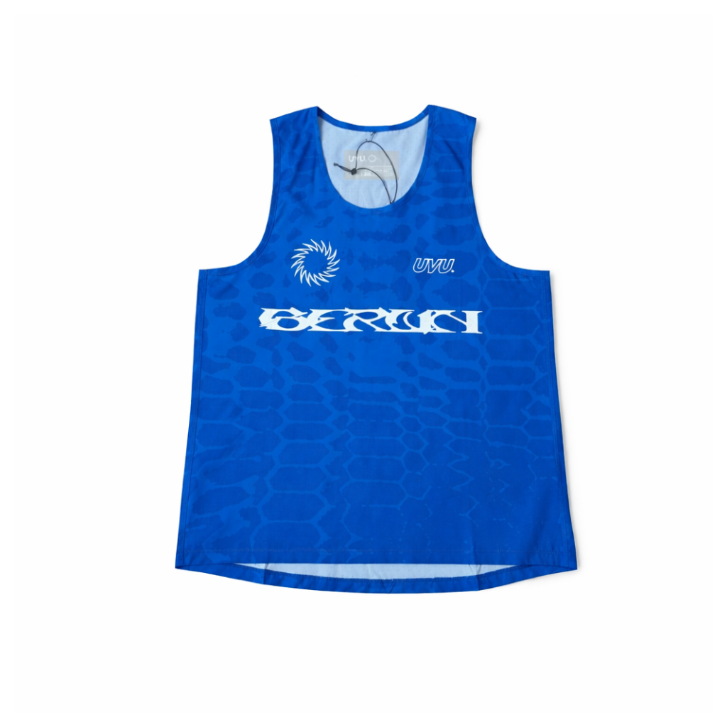 UVU Berlin Drop Tank Top – Blue