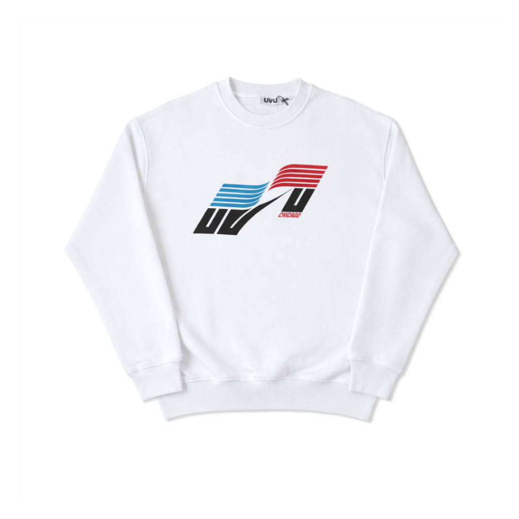 UVU Chicago Crewneck – White