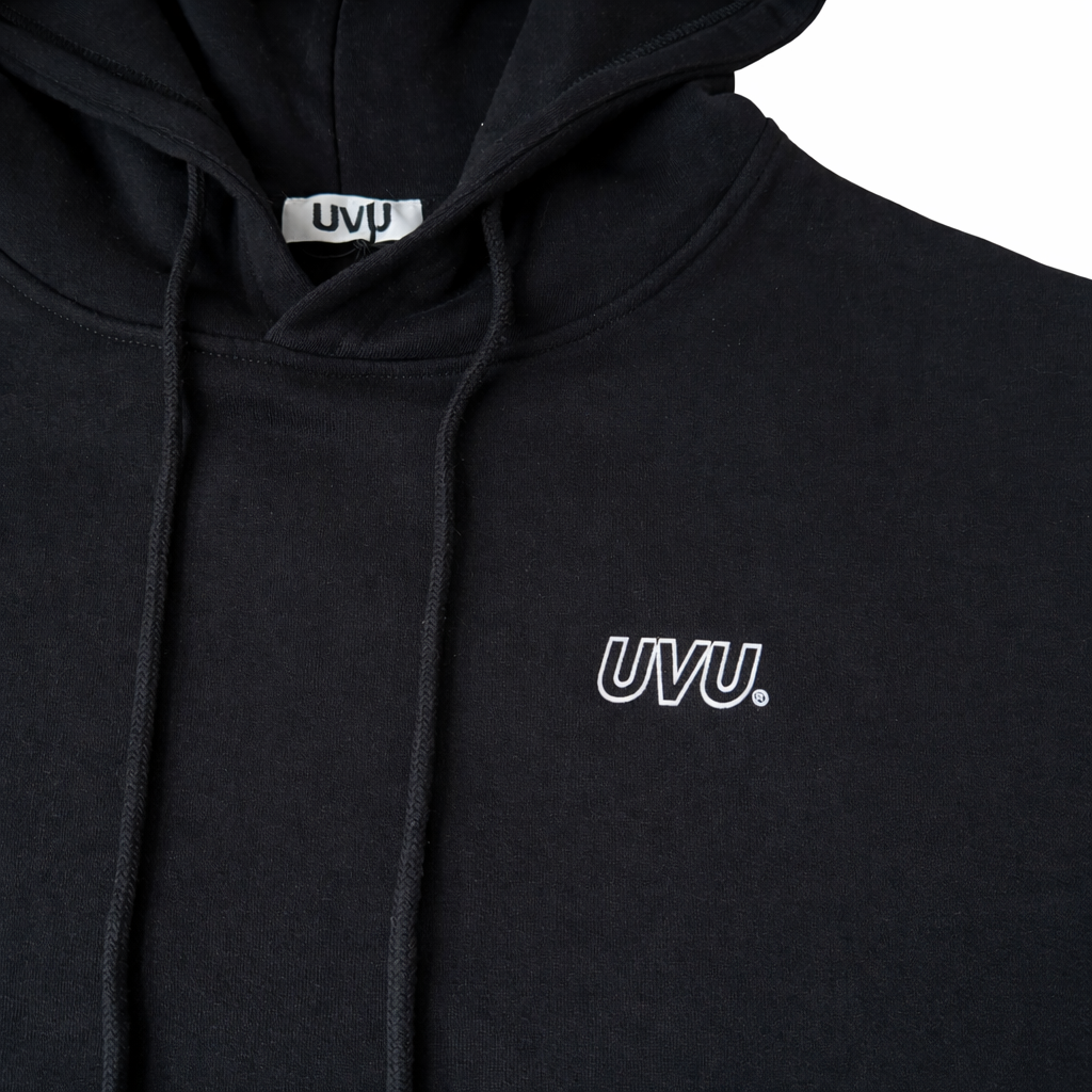 UVU Sleeve Graphic Hoodie (Black)