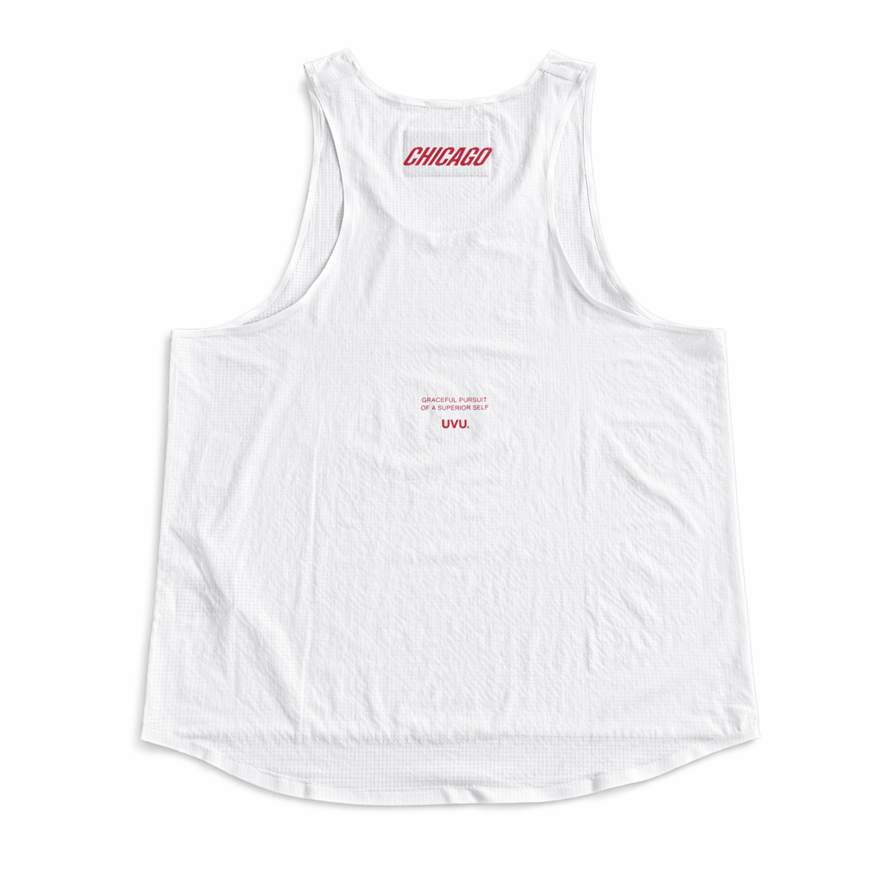 UVU Performance Tank Top – White / Chicago