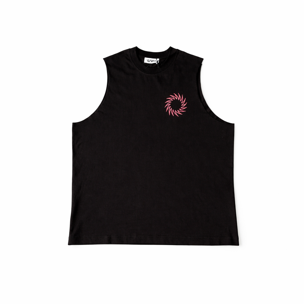 UVU Training Club Tank Top – Black/Pink