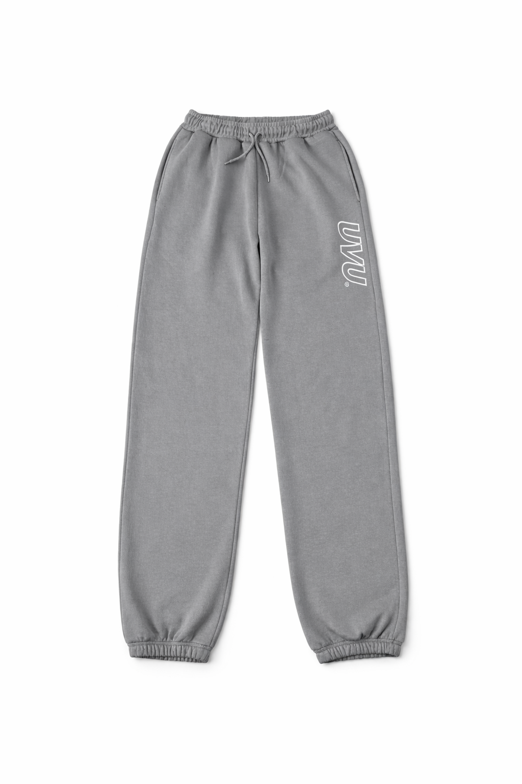 UVU Washed Grey Outline Sweatpants