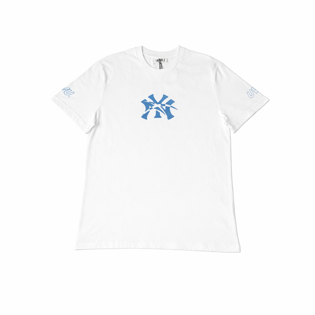 UVU Core Logo Tee – White / Blue