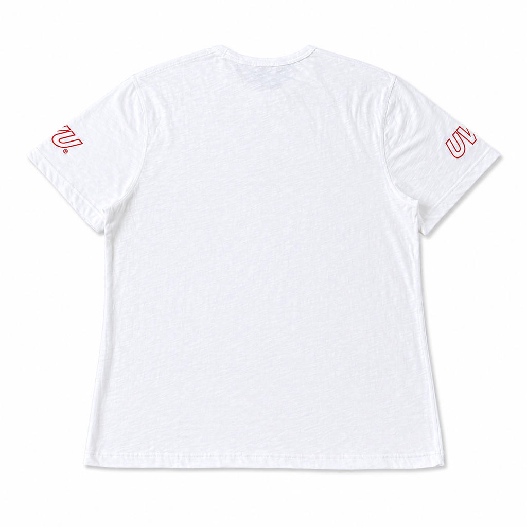 UVU Toscana Ritiro Sportivo T-Shirt (White/Red)