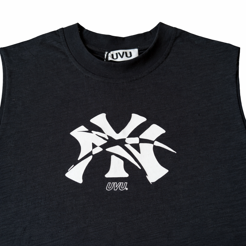 UVU Sleeveless Graphic Tank – Black