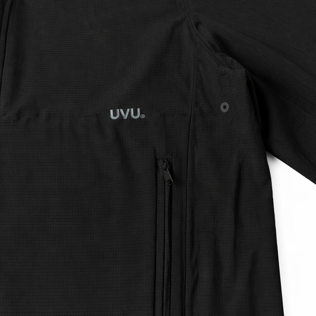 UVU Technical Zip Jacket – Black