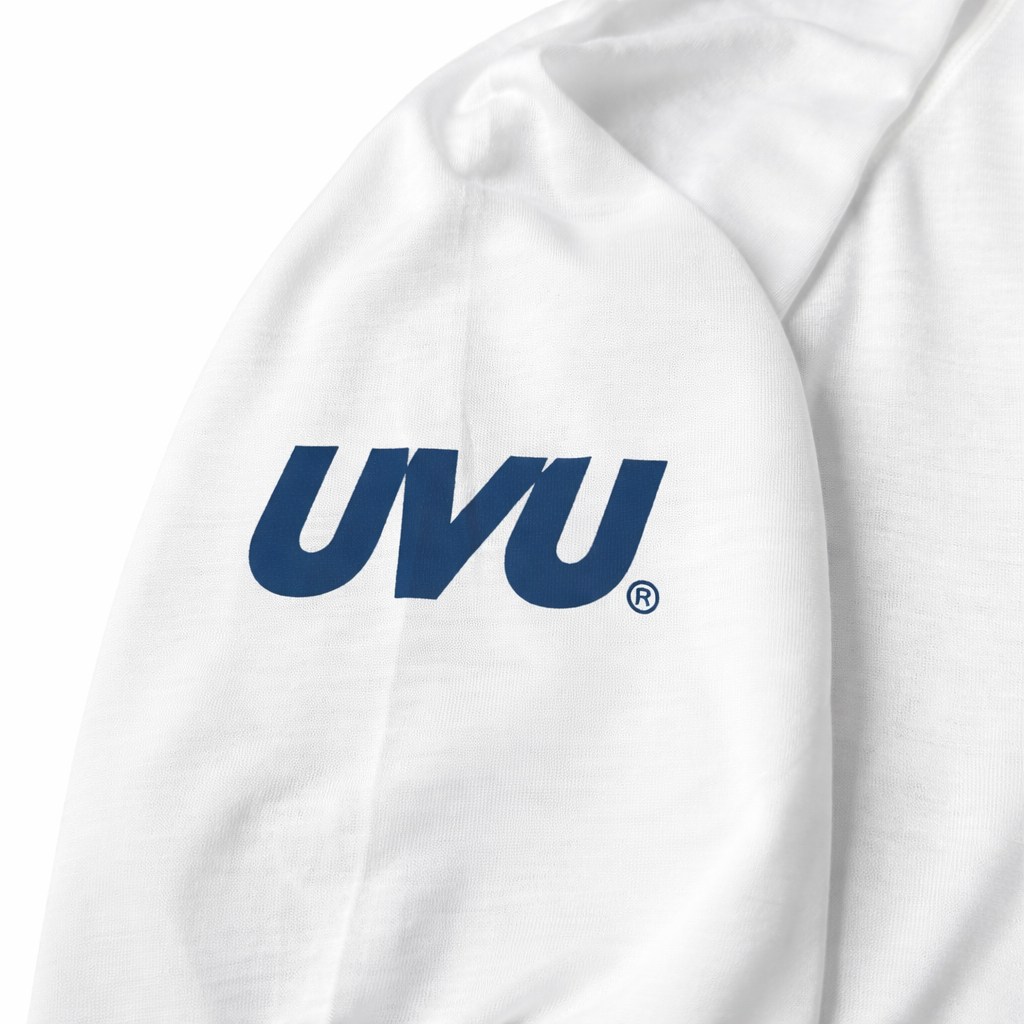UVU Long Sleeve – White (Performance Fit)