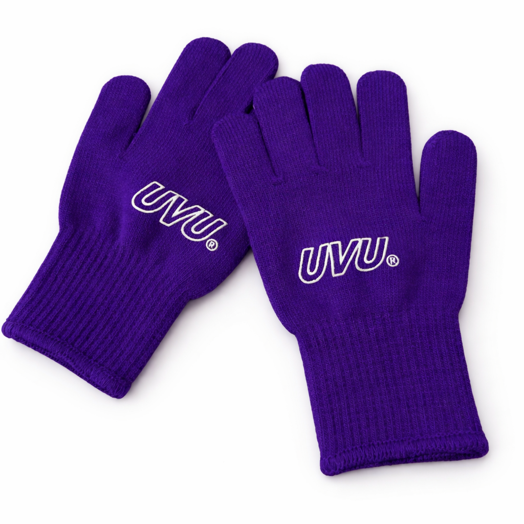 UVU Knit Gloves (Purple)