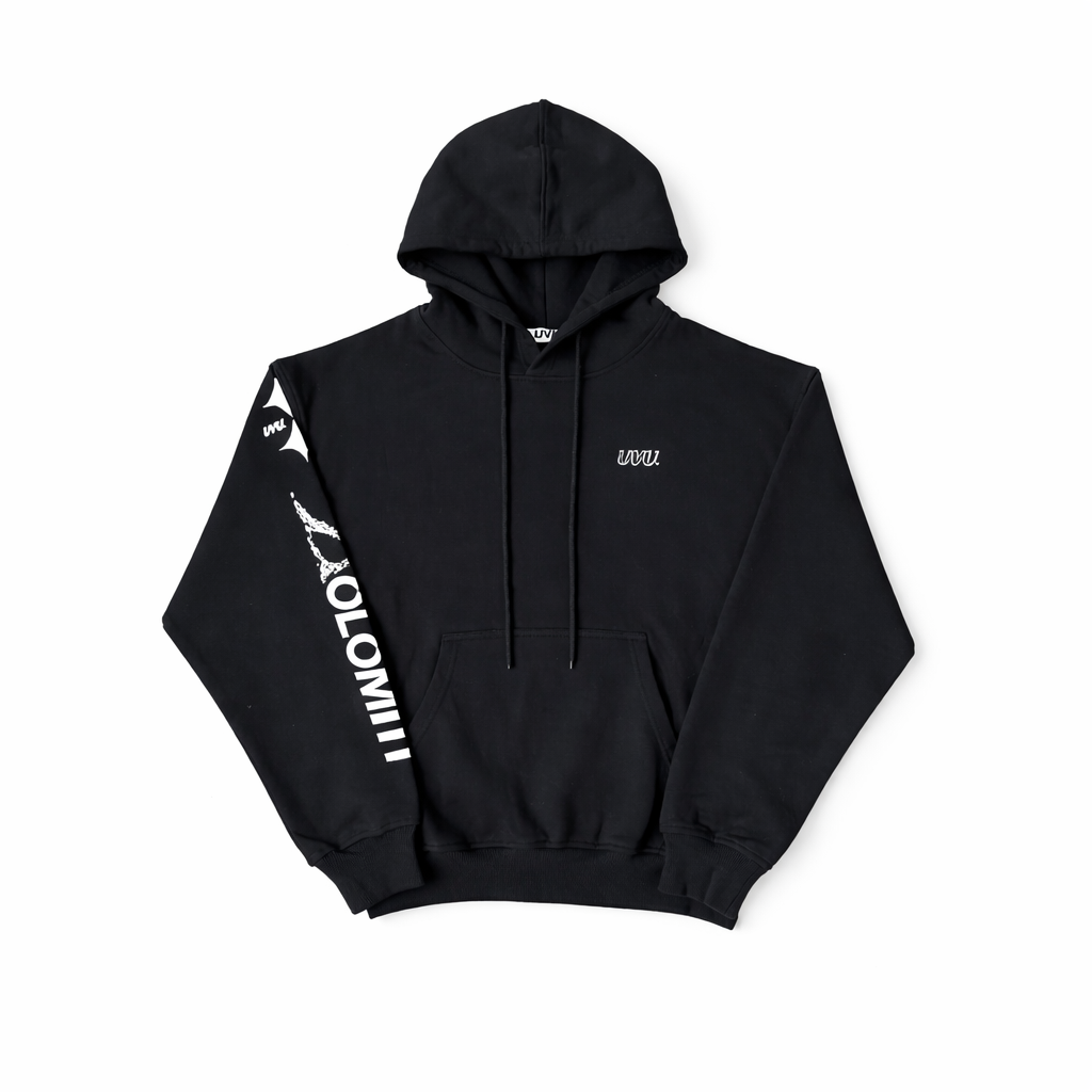 UVU Sleeve Graphic Hoodie (Black)